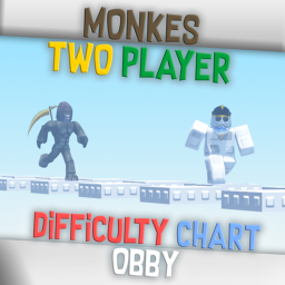 Monke's Two Player Difficulty Chart Obby