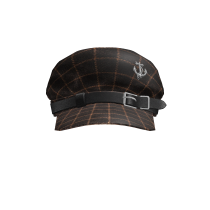 Y2k Fisherman Hat in Plaid Brown