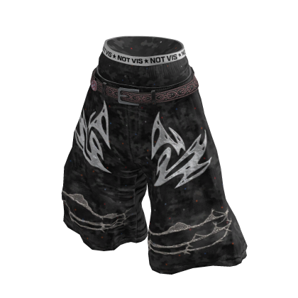 Camo NV Army Black Jorts Pants
