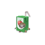 Raccoon and ferret