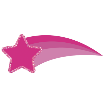 TB PNG Hot Pink Shooting Star Y2K Cute  Roblox decal