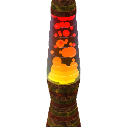Red and Yellow Lava Lamp