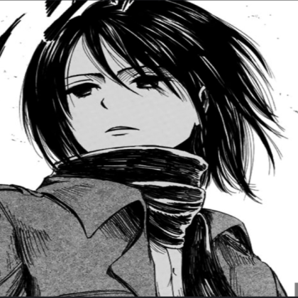Mikasa Manga Roblox decal