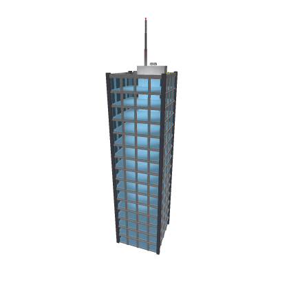 Big city tower building