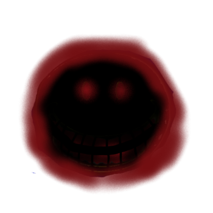 red scary Roblox decal