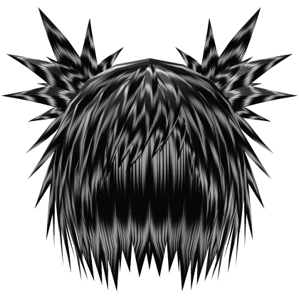 Skunk Jagged Spiky Emo Scene Vkei Pigtails  Roblox item