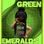 Green Emeralds Majorette