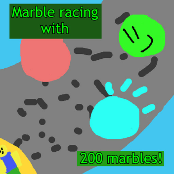 Marble Racing with 200 Marbles!