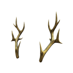 [ ⭐ ] Antique Gold Antlers [ v2, pbr ]