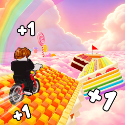 🚲+1 Speed Bike Candy Race icon