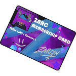 Zarc's Membership Card