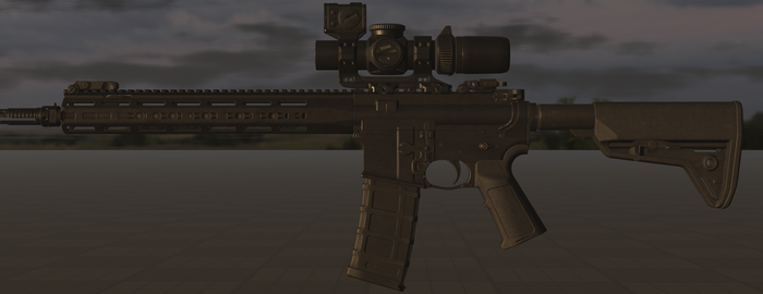 Knights Armament KAC KS-1 L403A1 AIW Rifles preview 2