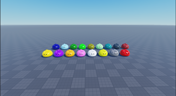 Viral Dumpling Squishies Pack [17 Colors] preview 1
