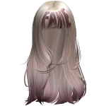 Long Hime Cut Doll Hair (Ivory Blonde) - Limited