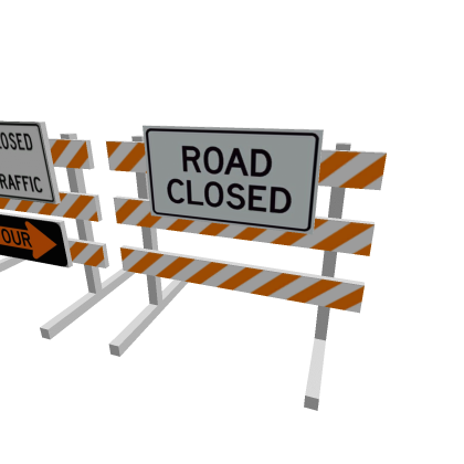 Road Closed Sign Pack