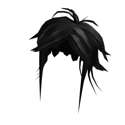 Black Manga Hero Hair