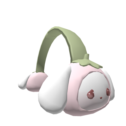 ♡ adorable strawberry puppy headband