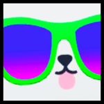 Rainbow Titanic Party Panda Pet Simulator 99 trading value