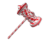 🎄 Candy Cane Christmas Hammer