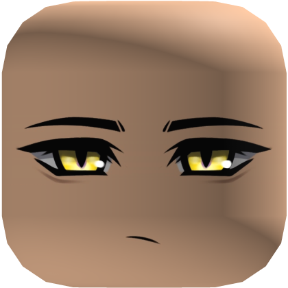 Anime Boy Face - Yellow Roblox item