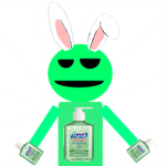 Da Hand Sanitizer Bunny Squad