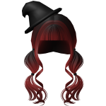 ♡ Halloween Witch Pigtail Hair Vampire Fade