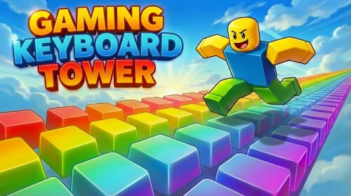 Gaming Keyboard Tower