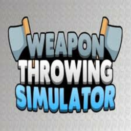 Weapon throwing simulator