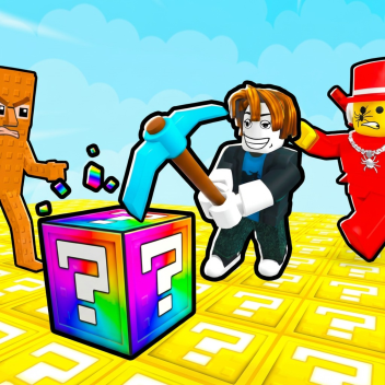 ⛏️ Escape Tung and Sammy to break a Lucky Block!