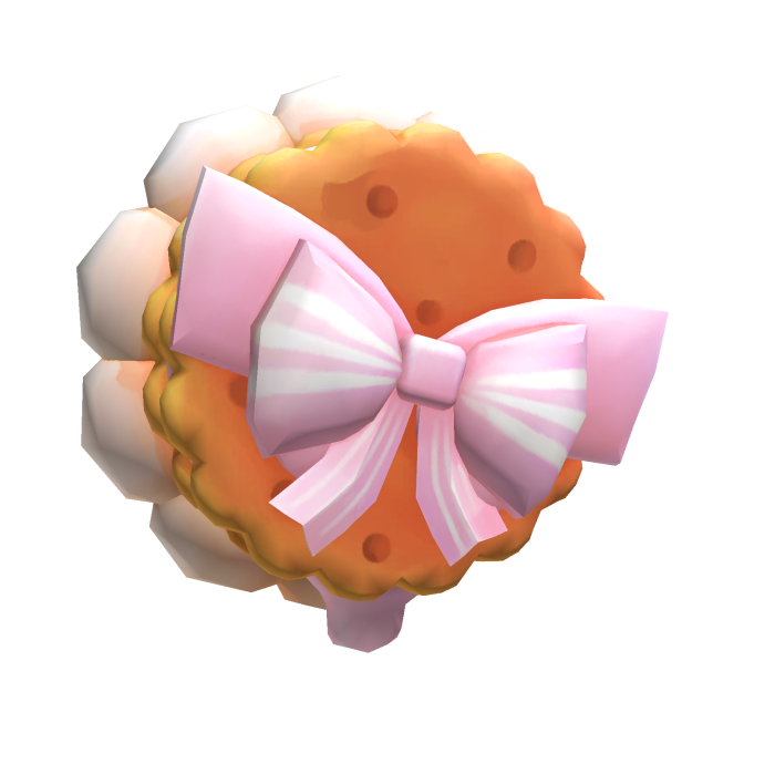 Pink Biscuit Bow