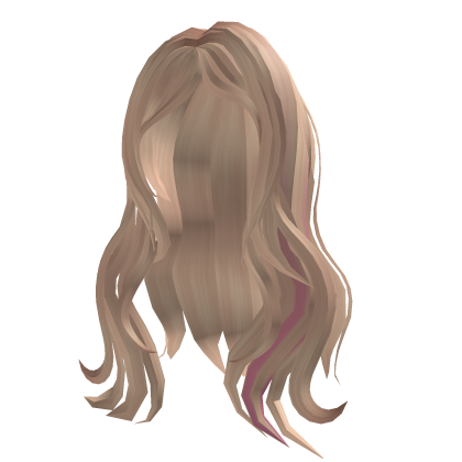 Cute Long Blonde Hair with Pink – Zara Larsson Roblox item