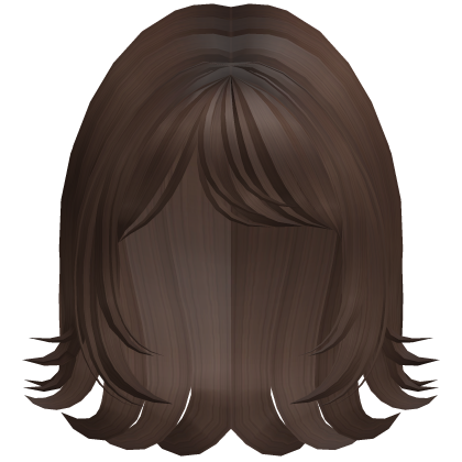 Soft Flipped Short Bob (Brown)