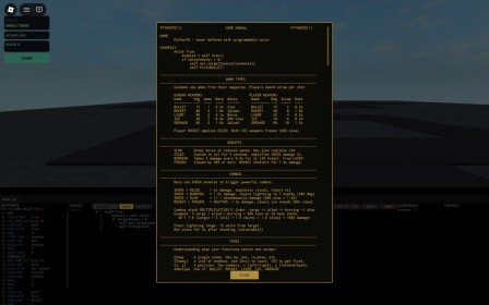 Python Tower Defense