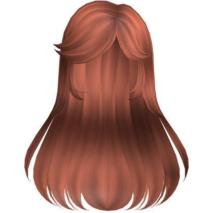 Ginger Cute Long Moe Hair