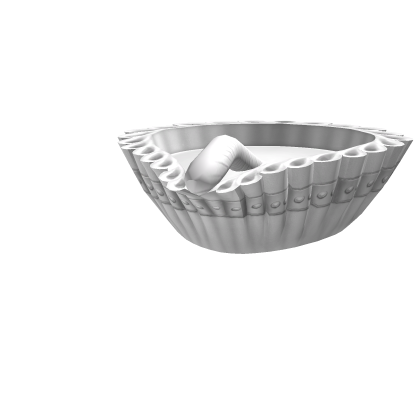 Diya Hat in White (Addon)