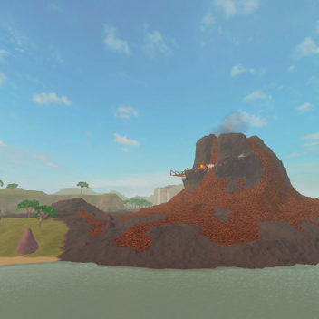 Escape the volcano obby!!!!!!