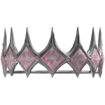 Hyper Sliver Rose Crown