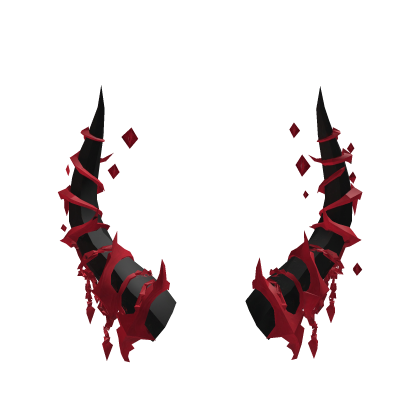 [LIMITED] Red Crimson Horns Roblox item