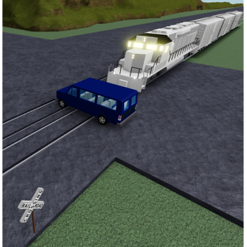 Get oof by a train