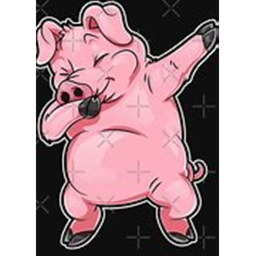London pig is falling down