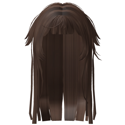 Anime Hime Girl Hair With Droppy Ears Brown Roblox item