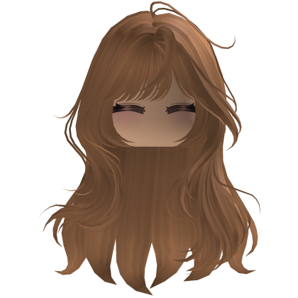 Cute emo y2k hair fluffy (blonde)