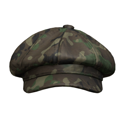 Newsboy Cap - Camo