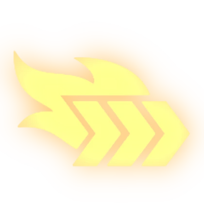 Speed boost symbol