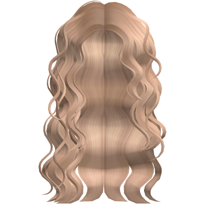 Curly Messy SuperStar Preppy Blonde Hair thumbnail