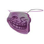 Pink Trollface Necklace