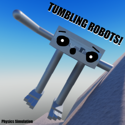 Tumbling Robots! Physics Simulation