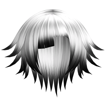 >_0 Monochrome Long Spiky Kote Kei Emo Hair 5. 