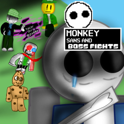 😳Monkey sans and the boss fights😳