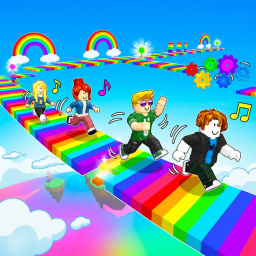 [🌈] Easy Rainbow Obby!